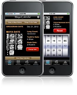 Maya Calendar iPhone Application