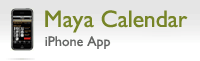Maya Calendar iPhone Application